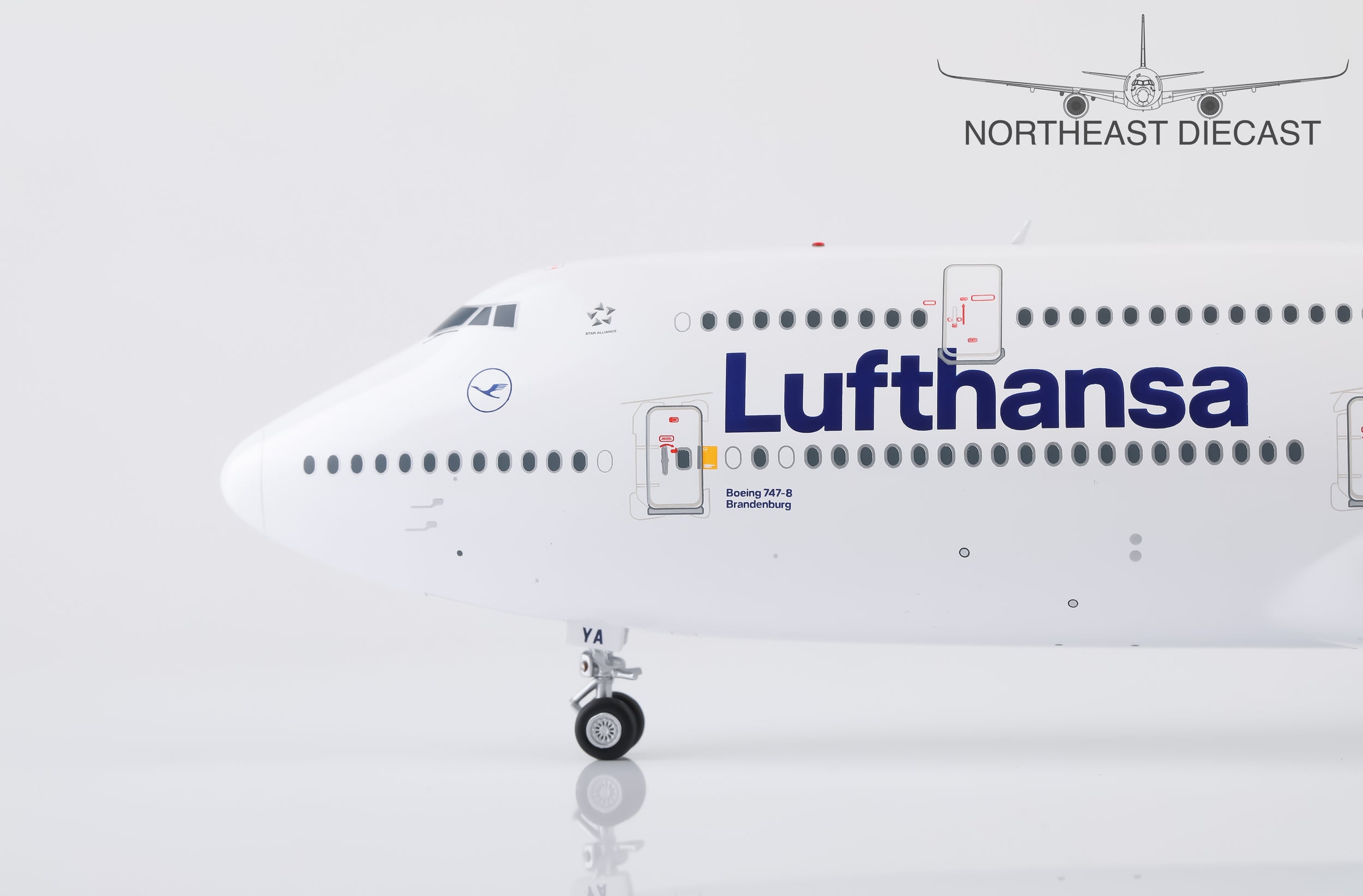 Lufthansa Boeing 747-8 1:200 SQ Wings D-ABYA (L2054)
