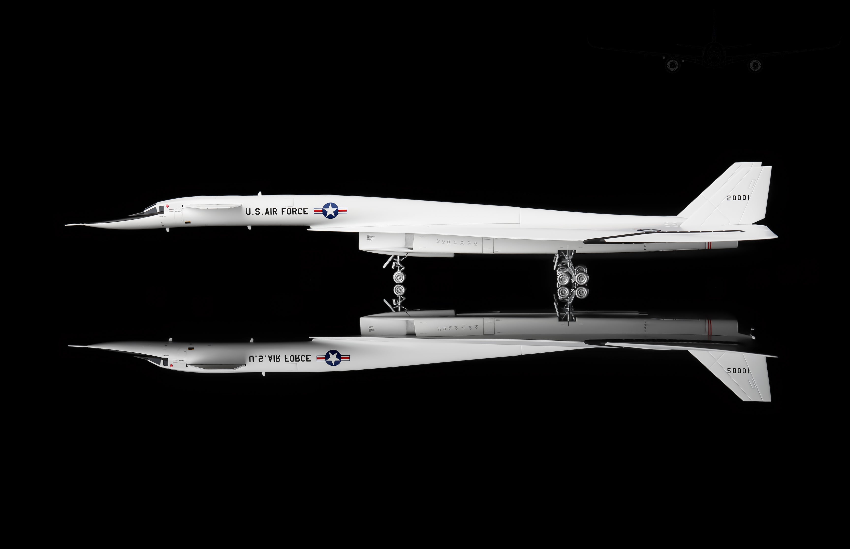 USAF North American XB-70 Valkyrie 1:200 SQ Wings 20001 (L2081)