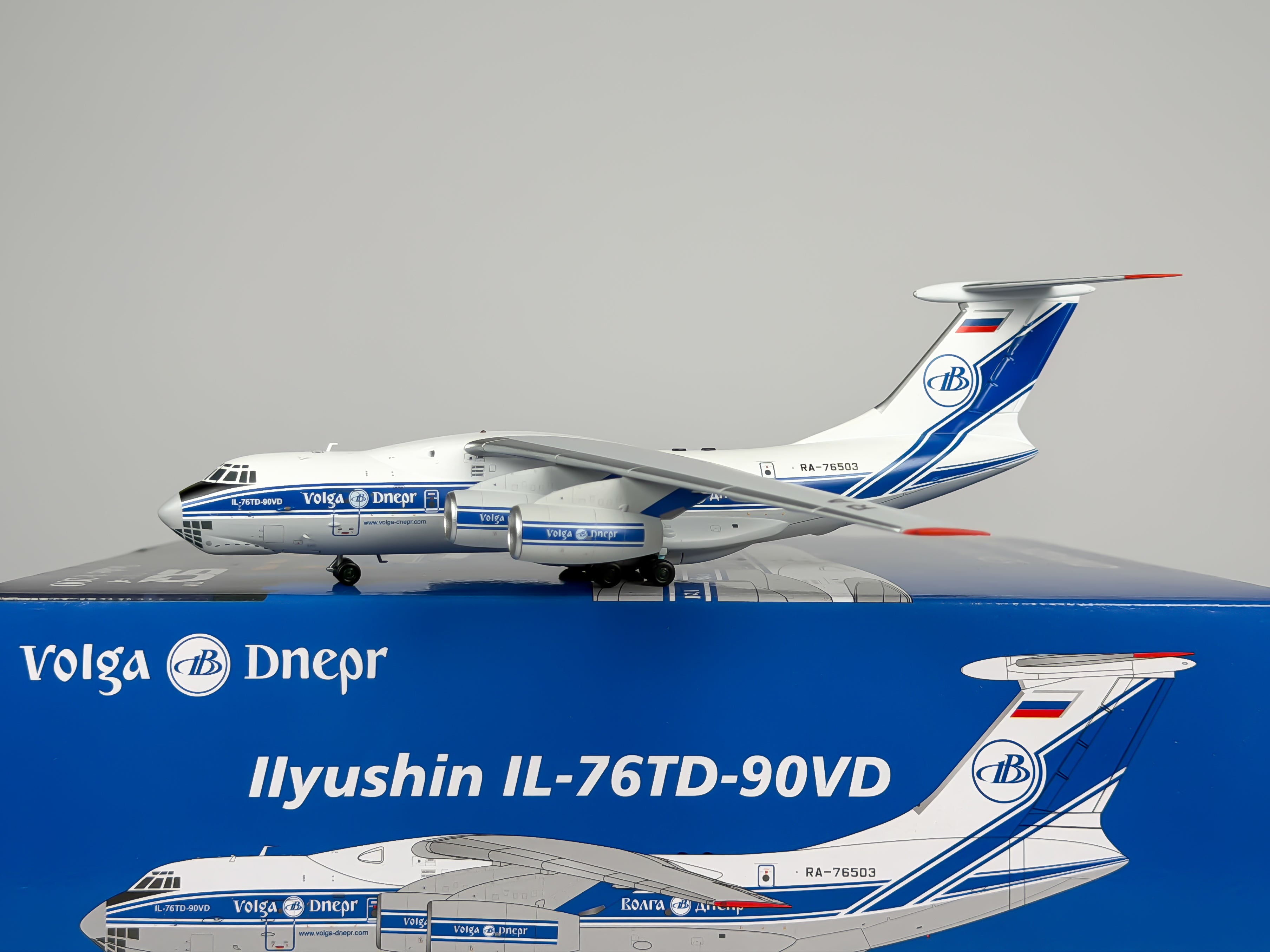 Volga-Dnepr Airlines Ilyushin IL-76 1:200 SQ Wings RA-76503 (L2097)