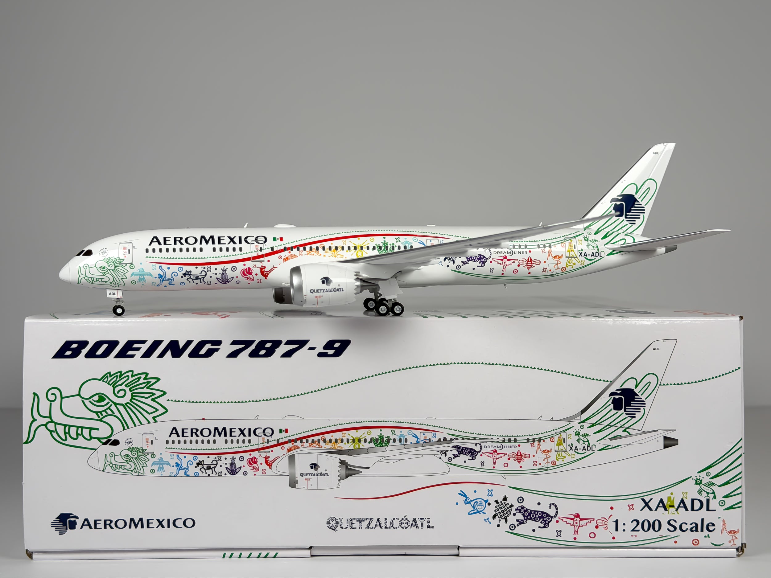 Aeromexico Boeing 787-9 1:200 SQ Wings XA-ADL (L2273)