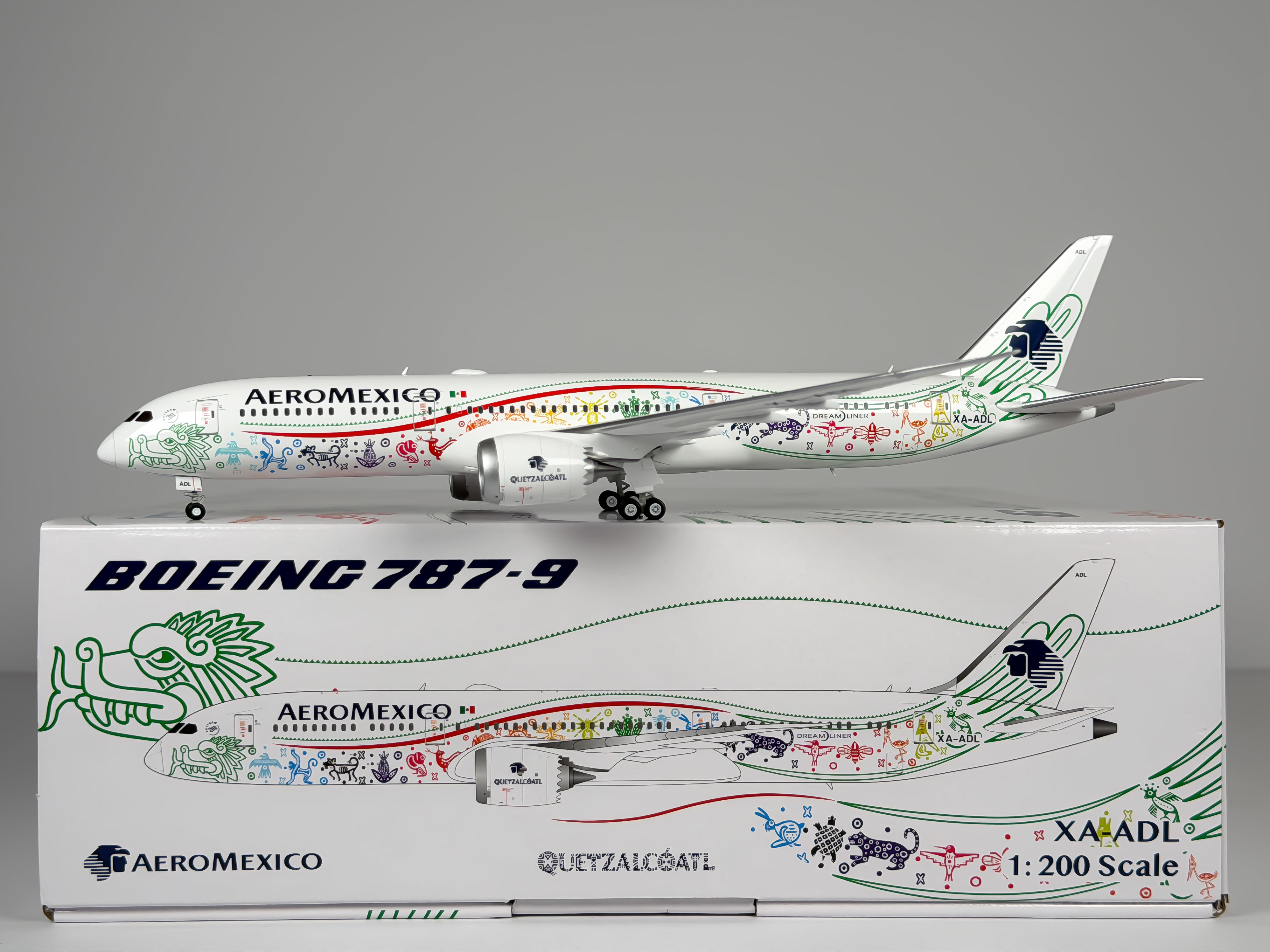 Aeromexico Boeing 787-9 1:200 SQ Wings XA-ADL (L2273)