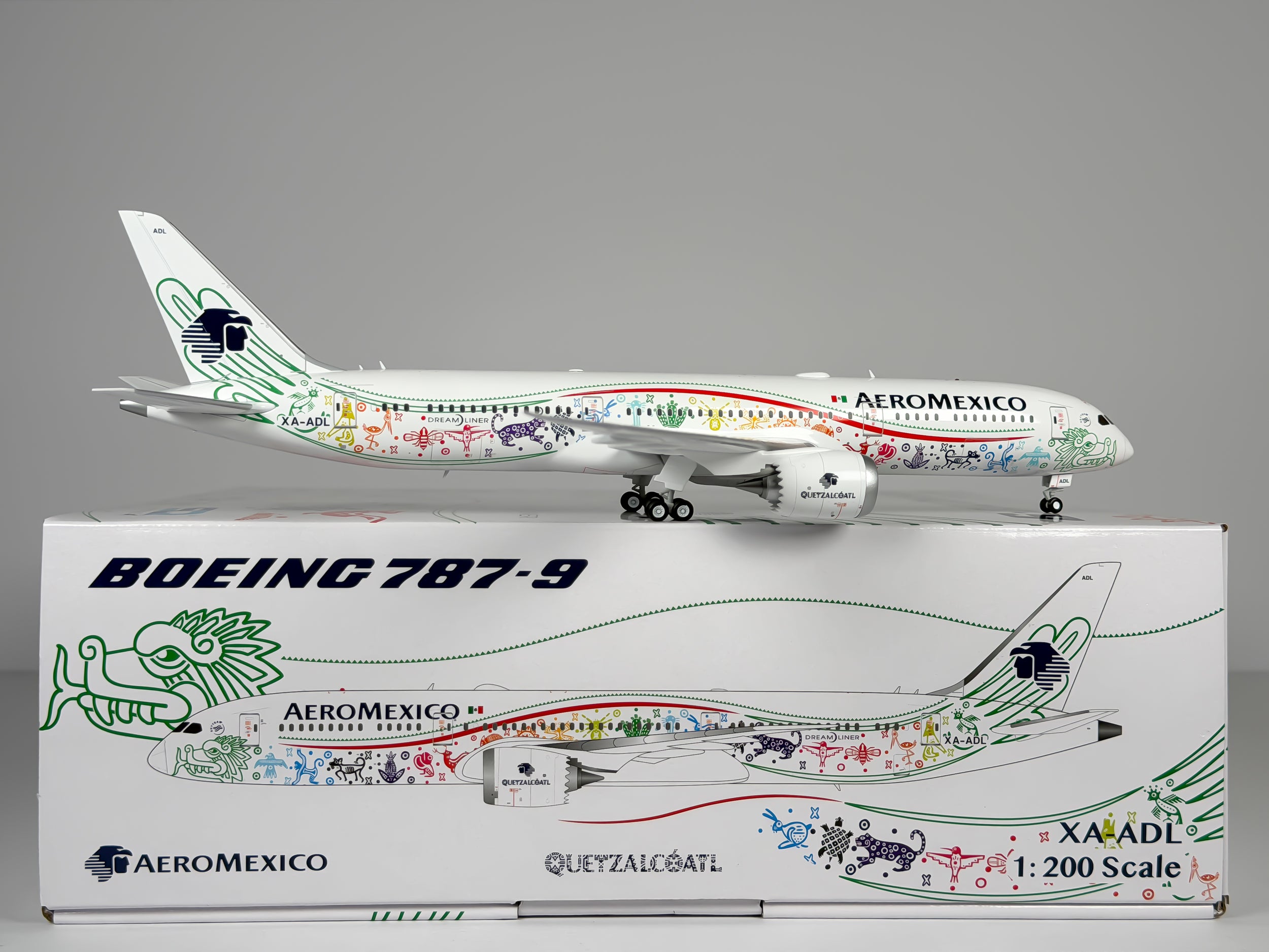 Aeromexico Boeing 787-9 1:200 SQ Wings XA-ADL (L2273)