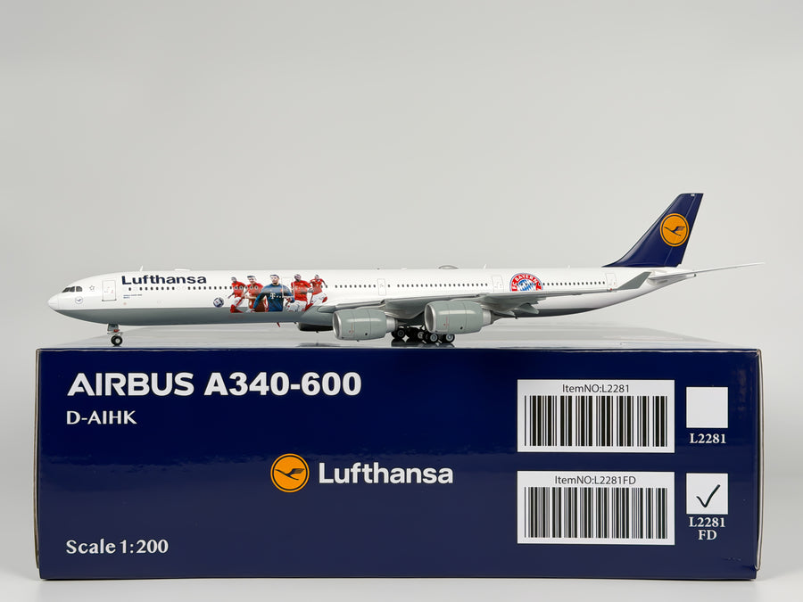 Lufthansa Airbus A340-600 1:200 SQ Wings D-AIHK (L2281FD)