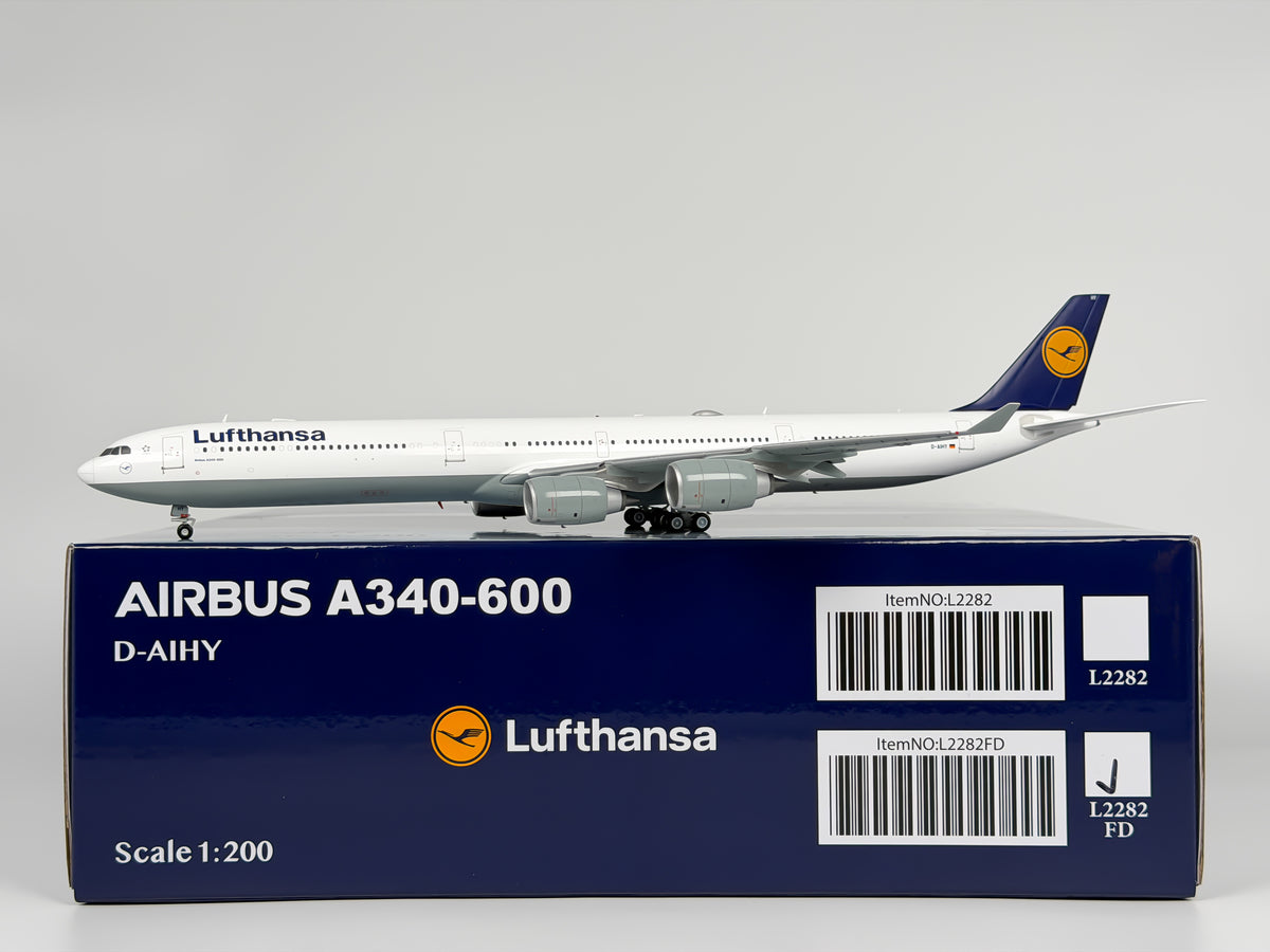 Lufthansa Airbus A340-600 1:200 SQ Wings D-AIHY (L2282FD)