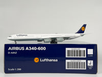 Lufthansa Airbus A340-600 1:200 SQ Wings D-AIHZ (L2283FD)