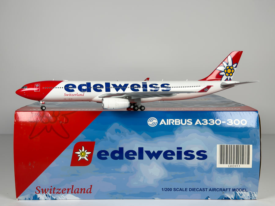 Edelweiss Air Airbus A330-300 1:200 JC Wings HB-JHR (LH2053)