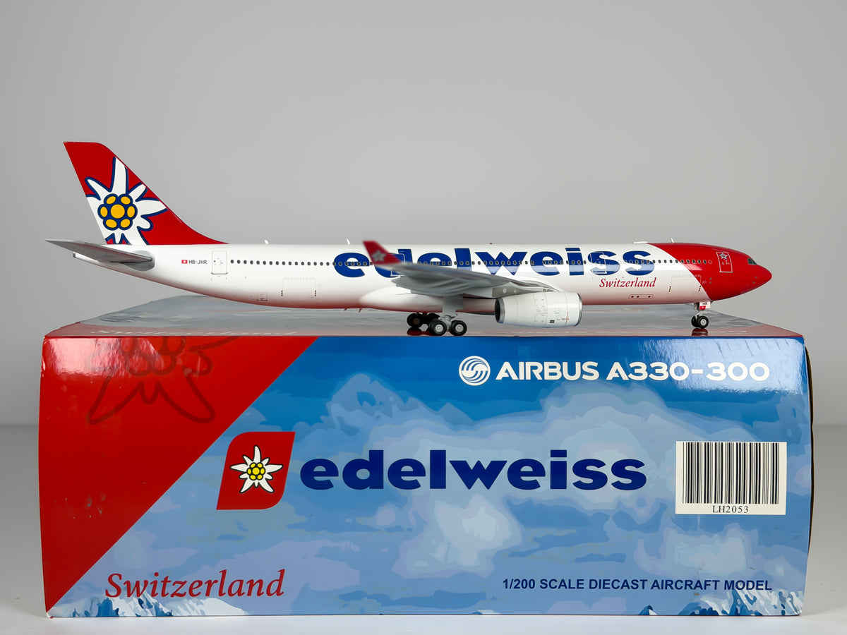 Edelweiss Air Airbus A330-300 1:200 JC Wings HB-JHR (LH2053)