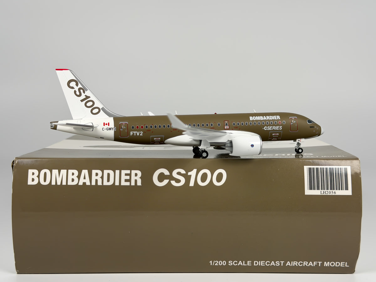Bombardier House Bombardier CS100 1:200 JC Wings C-GWYD (LH2056)