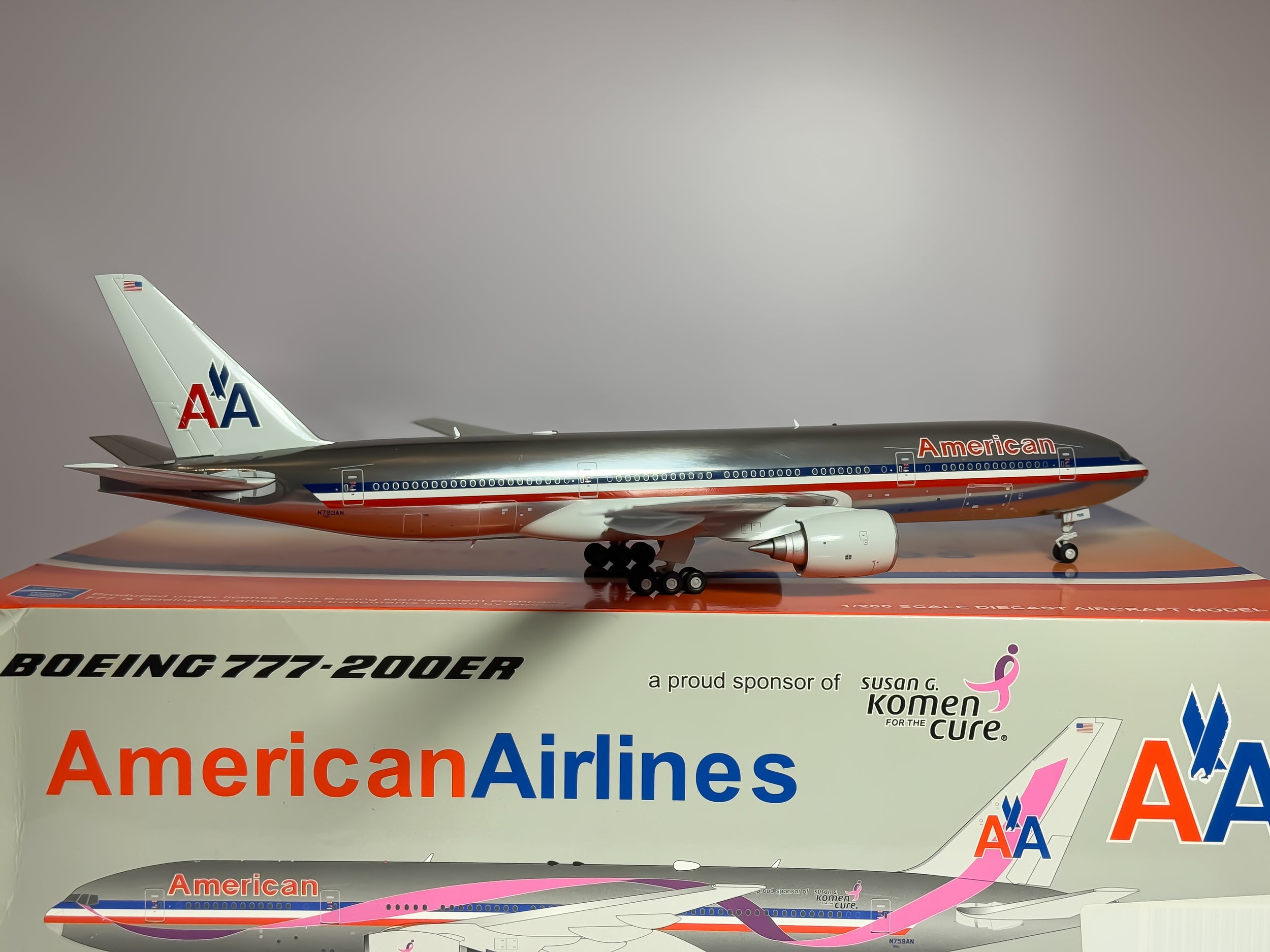 American Airlines Boeing 777-200 1:200 JC Wings N793AN (LH2174)
