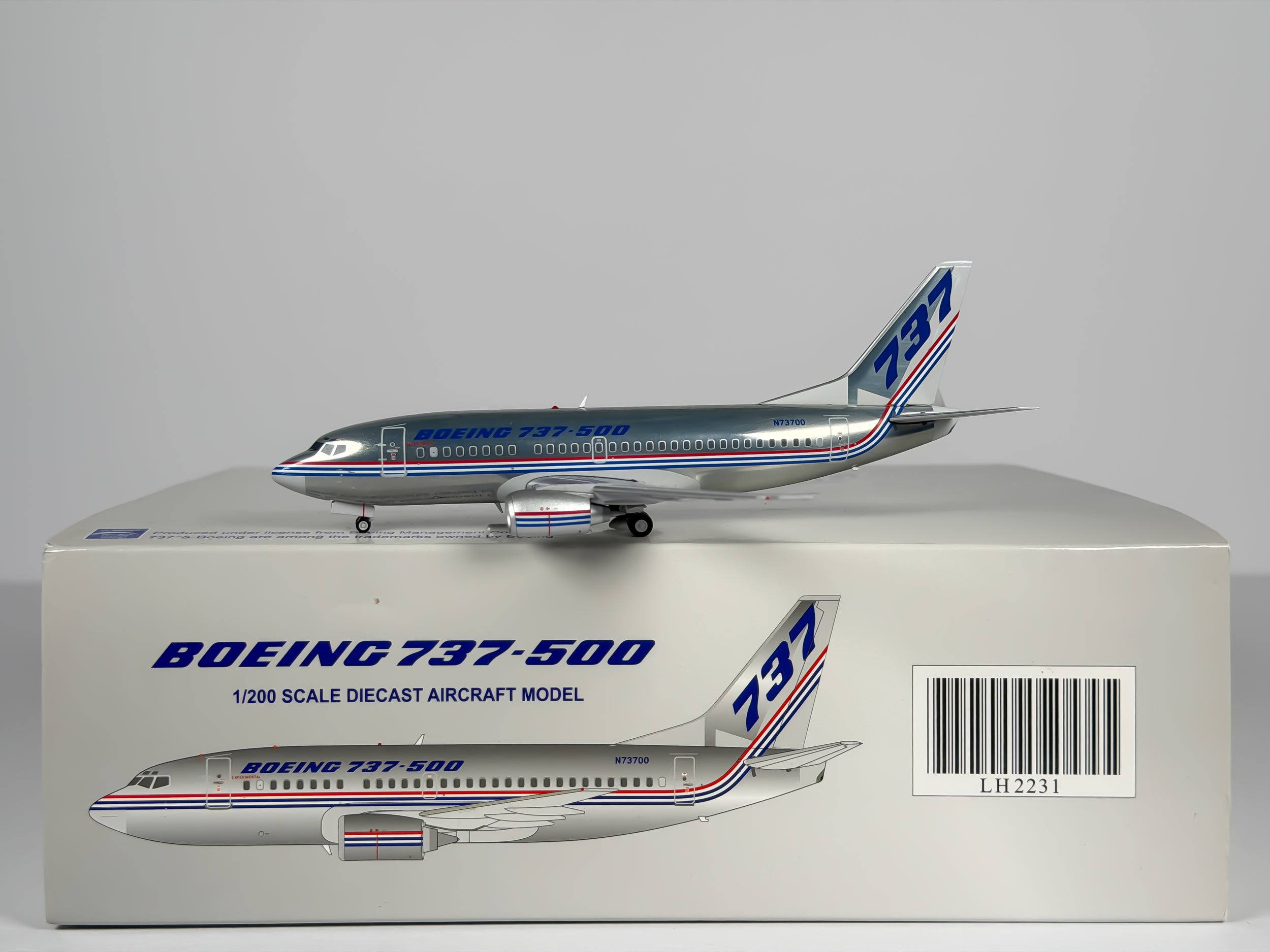 Boeing House Boeing 737-500 1:200 JC Wings N73700 (LH2231)