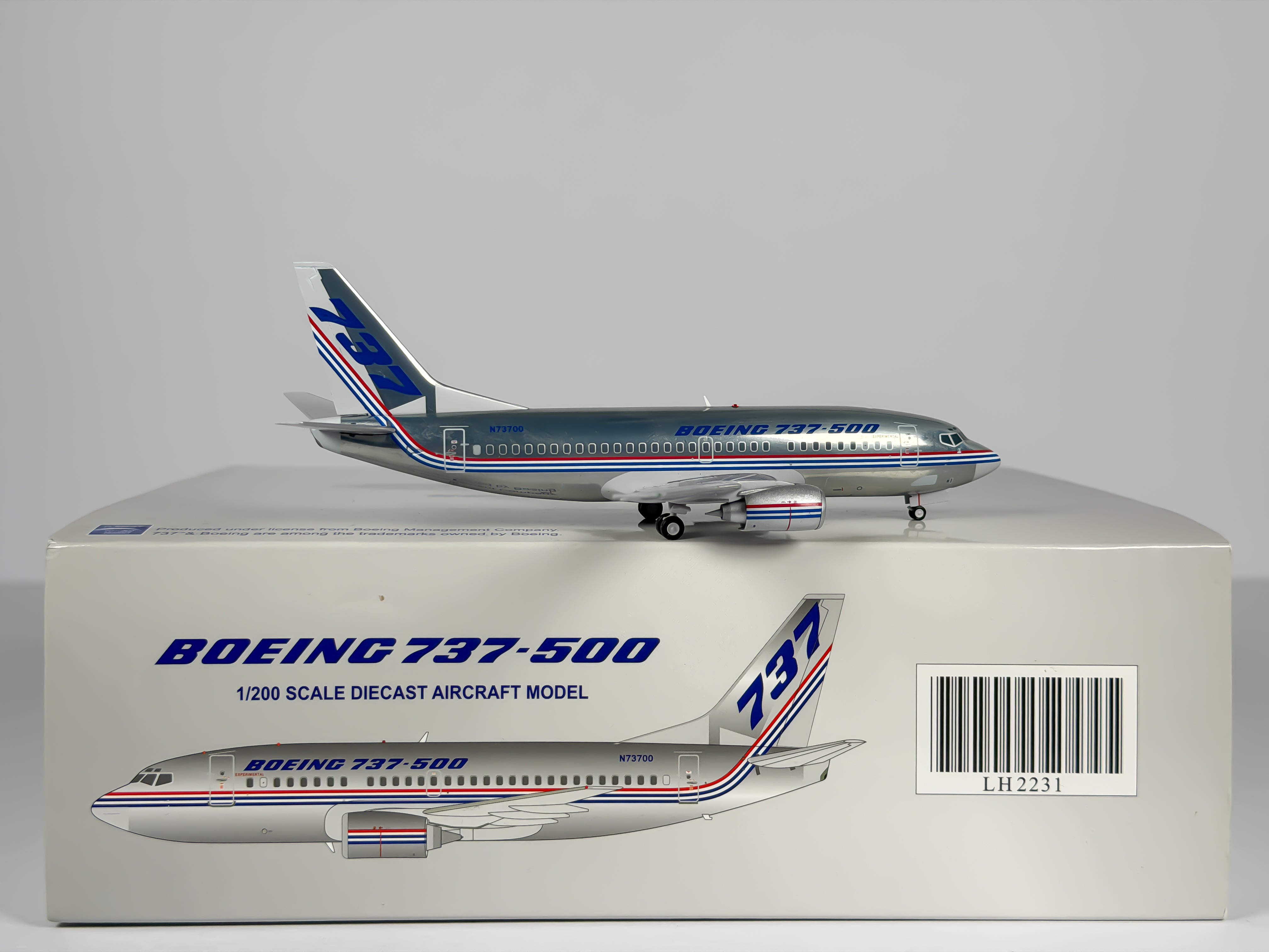 Boeing House Boeing 737-500 1:200 JC Wings N73700 (LH2231)