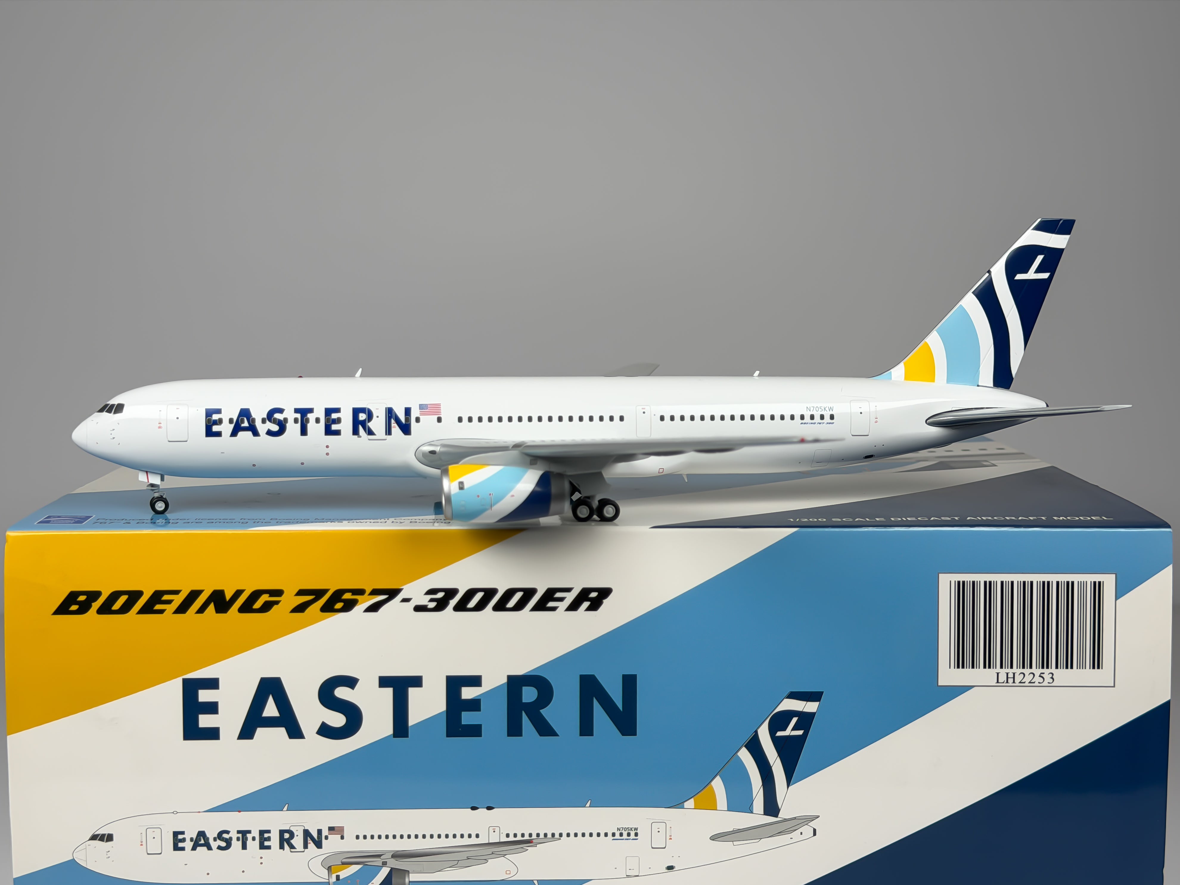 Eastern Airlines Boeing 767-300 1:200 JC Wings N705KW (LH2253)