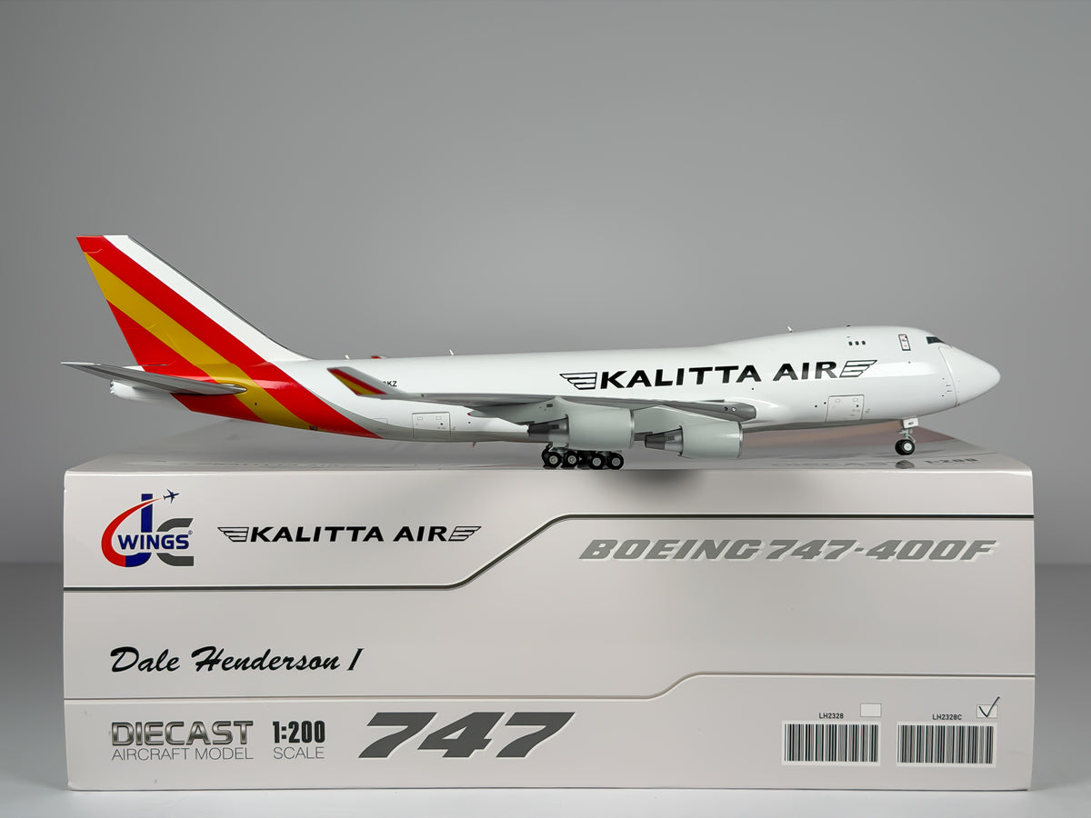 Kalitta Air Boeing 747-400F 1:200 JC Wings N403KZ (LH2328C)