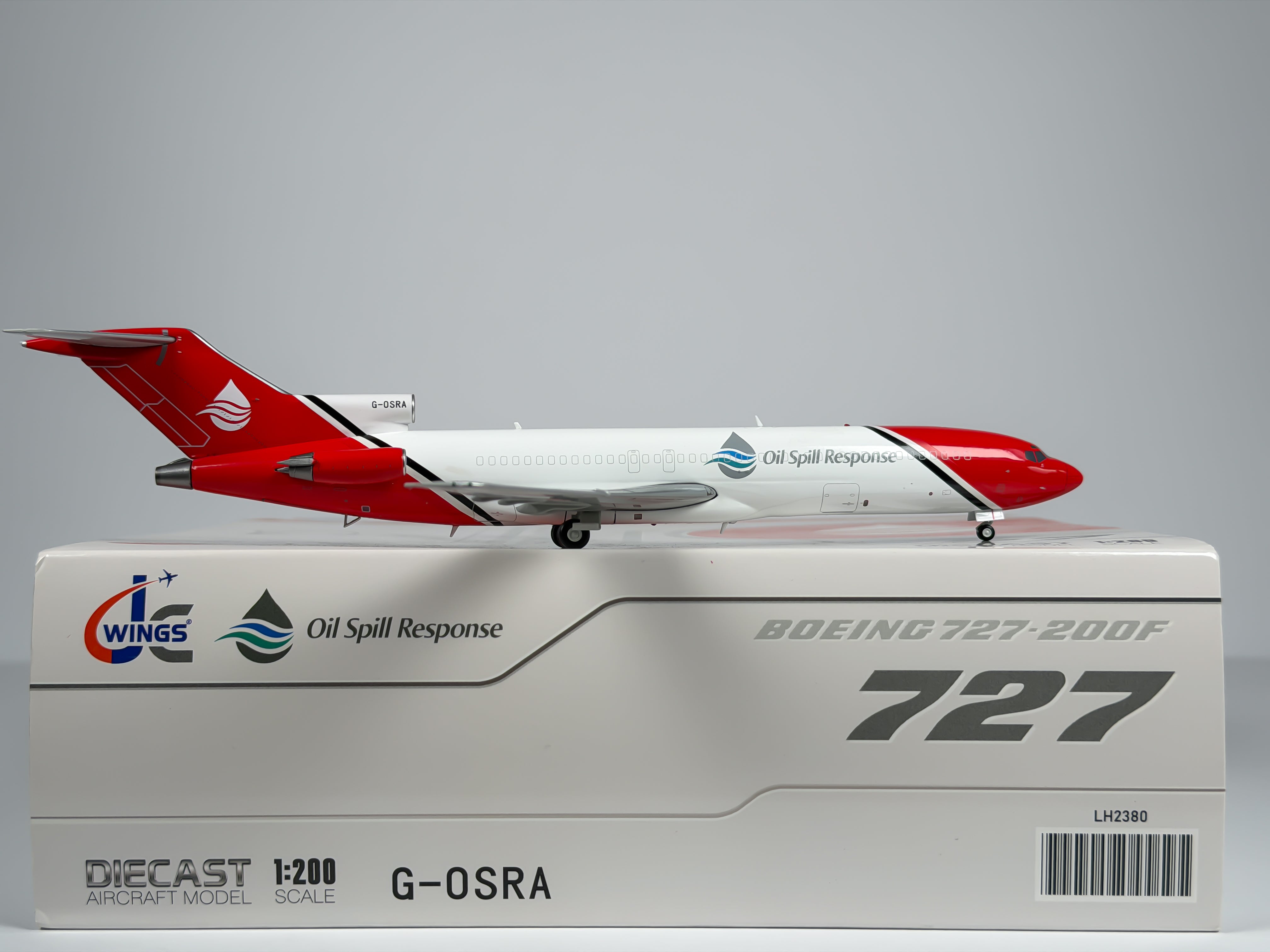 Oil Spill Response Boeing 727-200 1:200 JC Wings G-OSRA (LH2380)