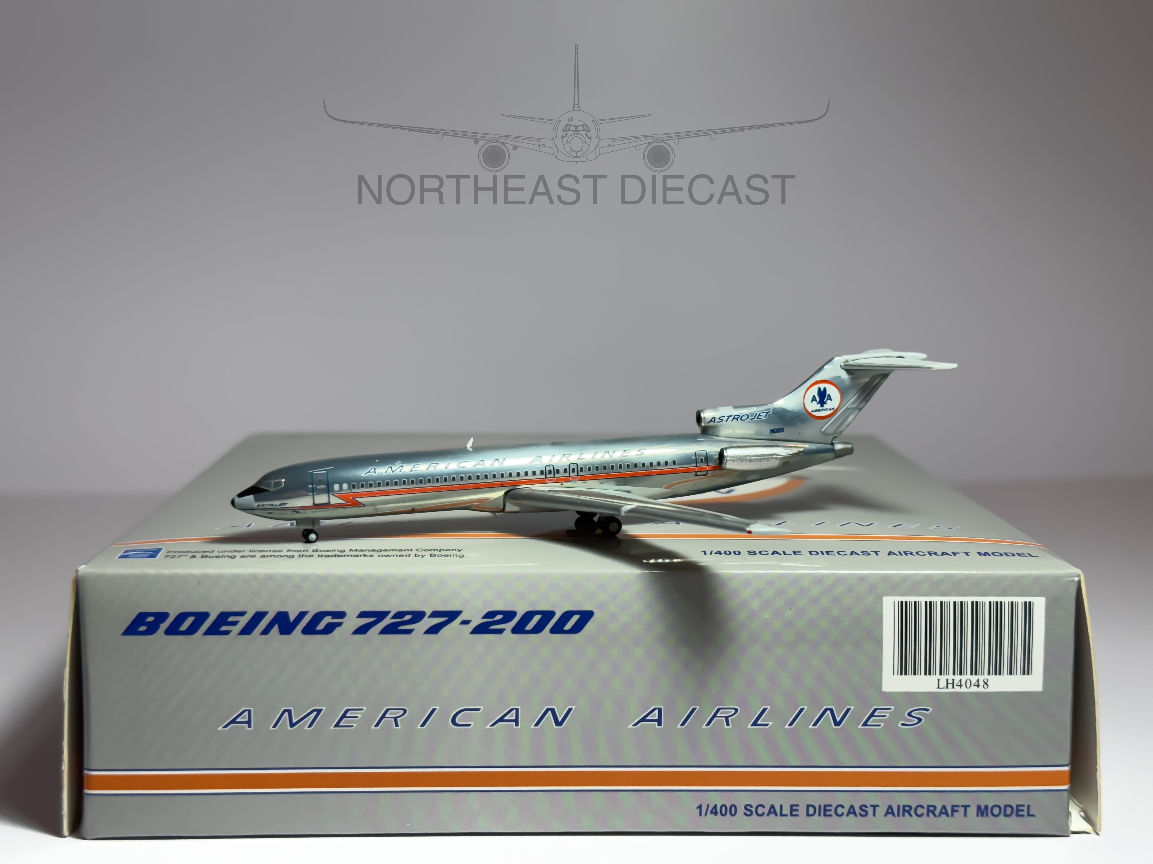 American Airlines Boeing 727-200 1:400 JC Wings N6801 (LH4048)