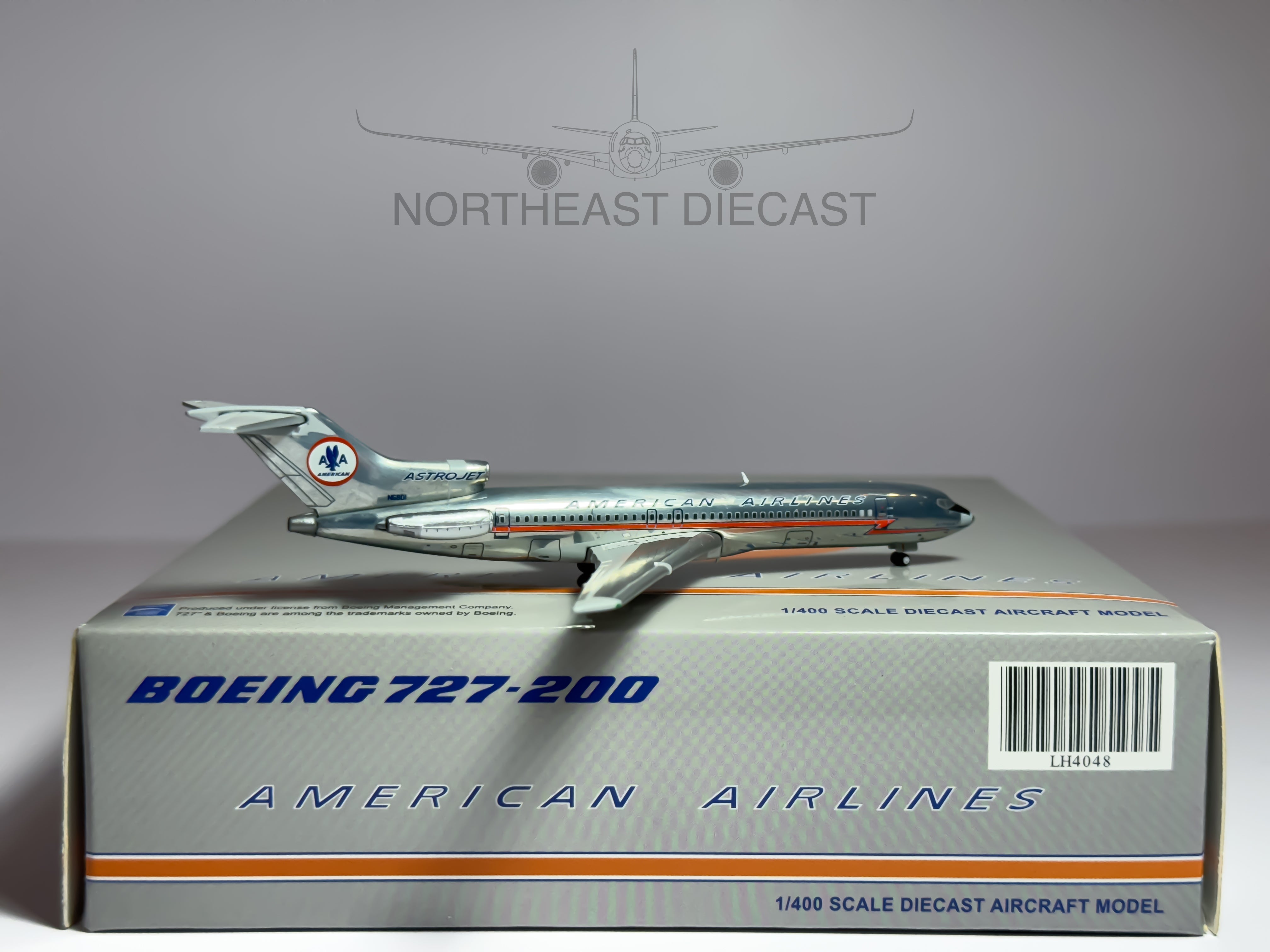 American Airlines Boeing 727-200 1:400 JC Wings N6801 (LH4048)