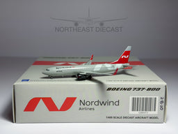 Nordwind Airlines Boeing 737-800 1:400 JC Wings VQ-BDC (LH4053)