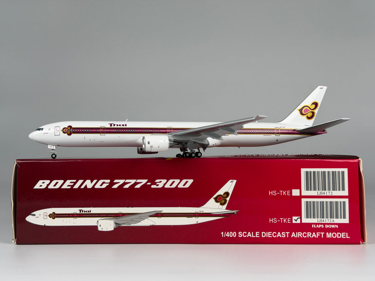Thai Airways Boeing 777-300 1:400 JC Wings HS-TKE (LH4172A)