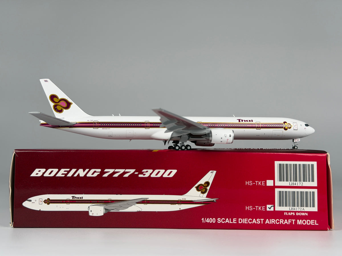 Thai Airways Boeing 777-300 1:400 JC Wings HS-TKE (LH4172A)