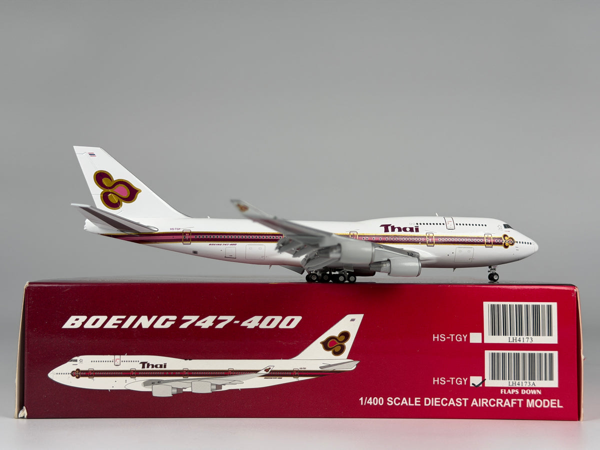 Thai Airways Boeing 747-400 1:400 JC Wings HS-TGY (LH4173A)