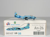 Ukrainian Air Force Antonov AN-26 1:400 JC Wings 08 (LH4327)