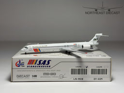 SAS Scandinavian Airlines McDonnell Douglas MD-90 1:400 JC Wings LN-ROB (LH4394)