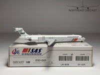 SAS Scandinavian Airlines McDonnell Douglas MD-90 1:400 JC Wings LN-ROB (LH4394)