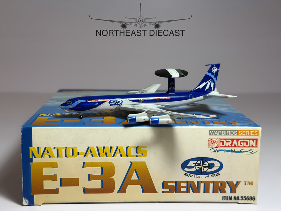 NATO Boeing E-3 Sentry (707) 1:400 Dragon Wings LX-N90442 (55686)