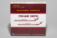 JC Wings 1:200 House Colors McDonnell Douglas MD-81 N980DC MD-UHB DEMO JC2MCD0024