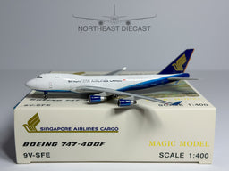 Singapore Airlines Cargo Boeing 747-400F 1:400 Magic Models 9V-SFE (MG9VSFE)