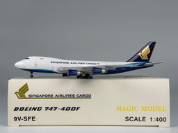Singapore Airlines Cargo Boeing 747-400F 1:400 Magic Models 9V-SFE (MG9VSFE)