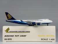 Singapore Airlines Cargo Boeing 747-400F 1:400 Magic Models 9V-SFE (MG9VSFE)