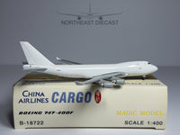 China Airlines Cargo Boeing 747-400F 1:400 Magic Models B-18722 (MGB18722)