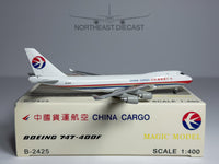 China Cargo Boeing 747-400F 1:400 Magic Models B-2425 (MGB2425)