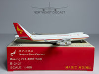 Yangtze River Express Boeing 747-400F 1:400 Magic Models B-2431 (MGB2431)