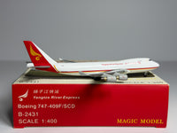 Yangtze River Express Boeing 747-400F 1:400 Magic Models B-2431 (MGB2431)