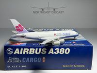 China Airlines Cargo Airbus A380-800 1:400 Magic Models Fantasy (MGCALCARGO380)