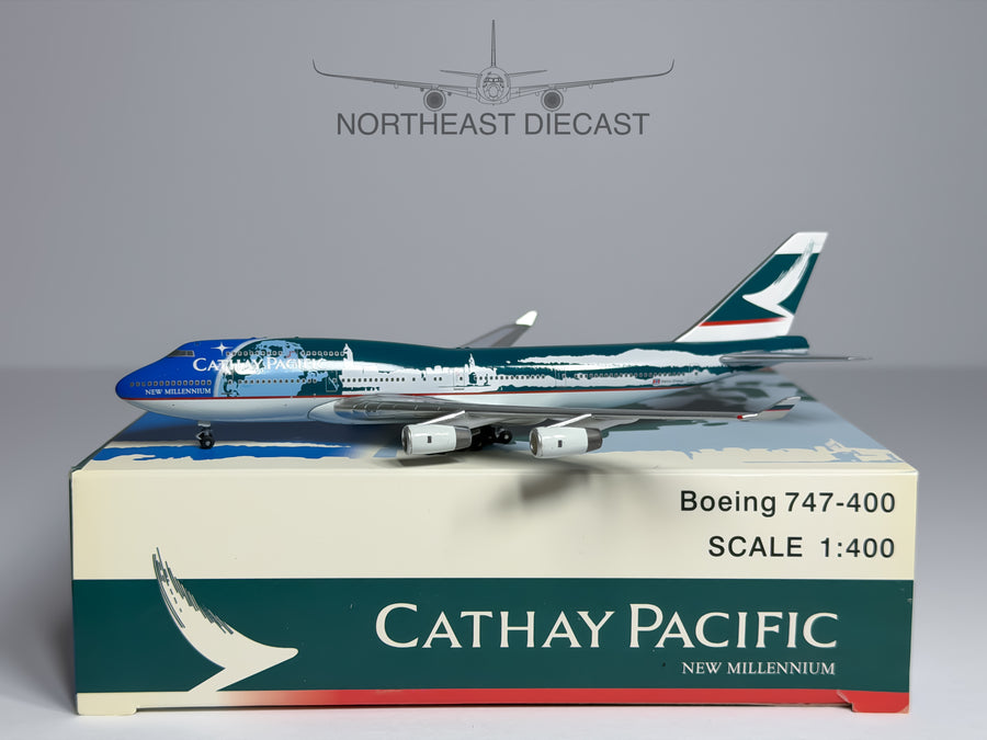 Cathay Pacific Boeing 747-400 1:400 Magic Models Fantasy (MGCATHAY744B)
