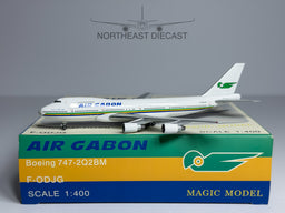 Air Gabon Boeing 747-200 1:400 Magic Models F-ODJG (MGFODJG)