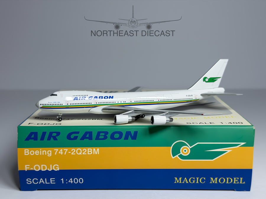 Air Gabon Boeing 747-200 1:400 Magic Models F-ODJG (MGFODJG)