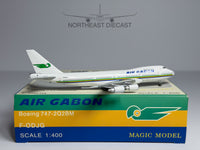 Air Gabon Boeing 747-200 1:400 Magic Models F-ODJG (MGFODJG)