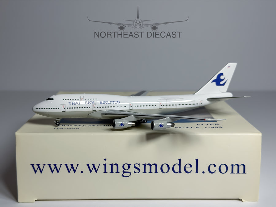 Thai Sky Airlines Boeing 747-200M 1:400 Magic Models HS-AXJ (MGHSAXJ)
