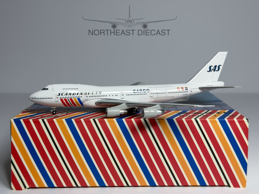 SAS Scandinavian Airlines Boeing 747-200F 1:400 Magic Models LN-RNA (MGLNRNA)