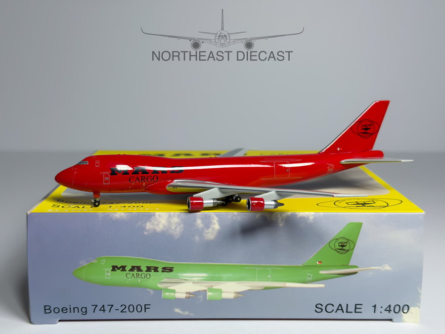 MARS Cargo Boeing 747-200F 1:400 Magic Models Fantasy (MGMARS747RED)