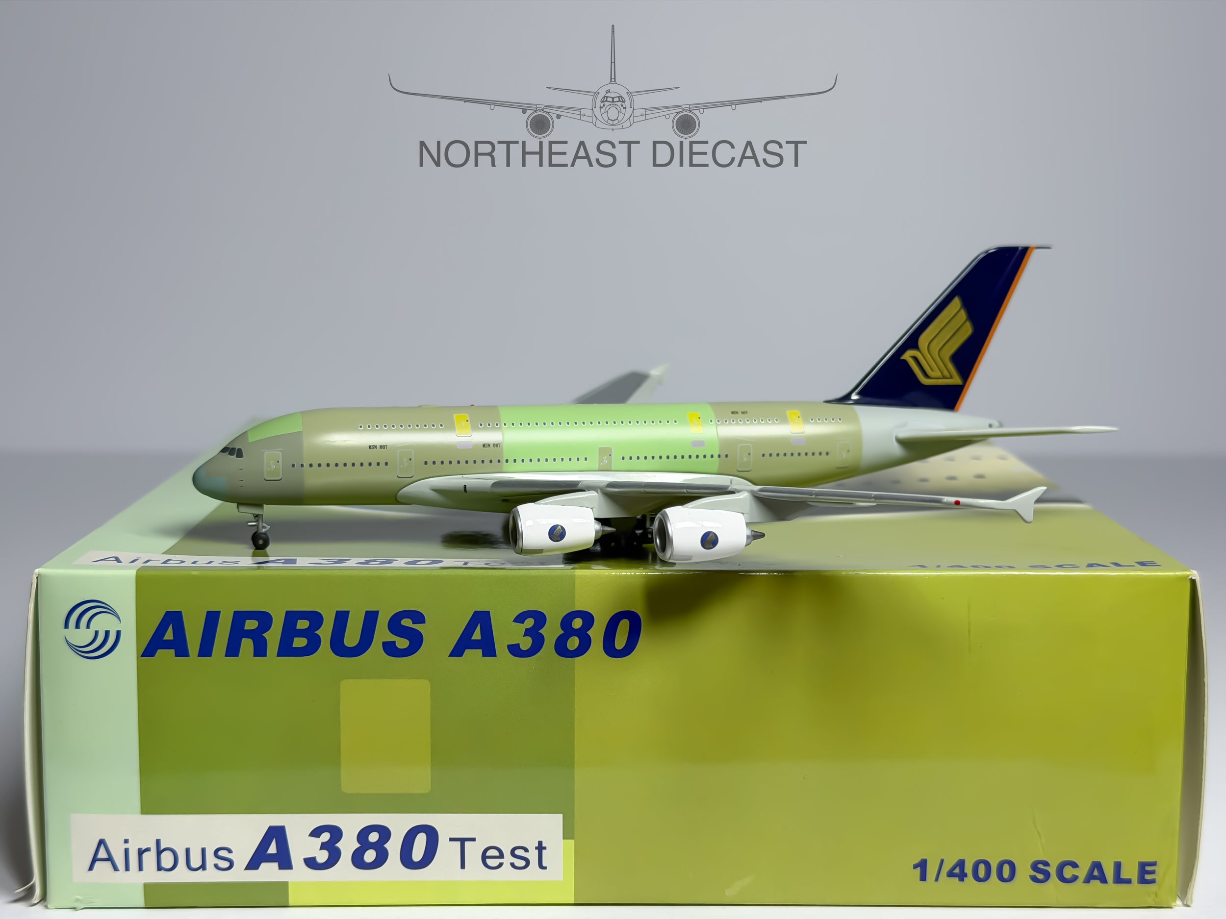 Singapore Airlines Airbus A380-800 1:400 Magic Models MSN007 (MGMSN007)