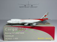 Cargo 360 Boeing 747-200 1:400 Magic Models N298JD (MGN298JD)