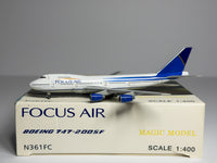 Focus Air Cargo Boeing 747-200SF 1:400 Magic Models N361FC (MGN361FC)