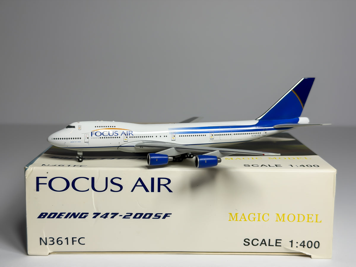 Focus Air Cargo Boeing 747-200SF 1:400 Magic Models N361FC (MGN361FC)
