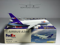 FedEx Express Airbus A380-800 1:400 Magic Models N380FE (MGN380FE)
