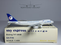 Sky Express Air Cargo Boeing 747-200F 1:400 Magic Models SX-FIN (MGSXFIN)